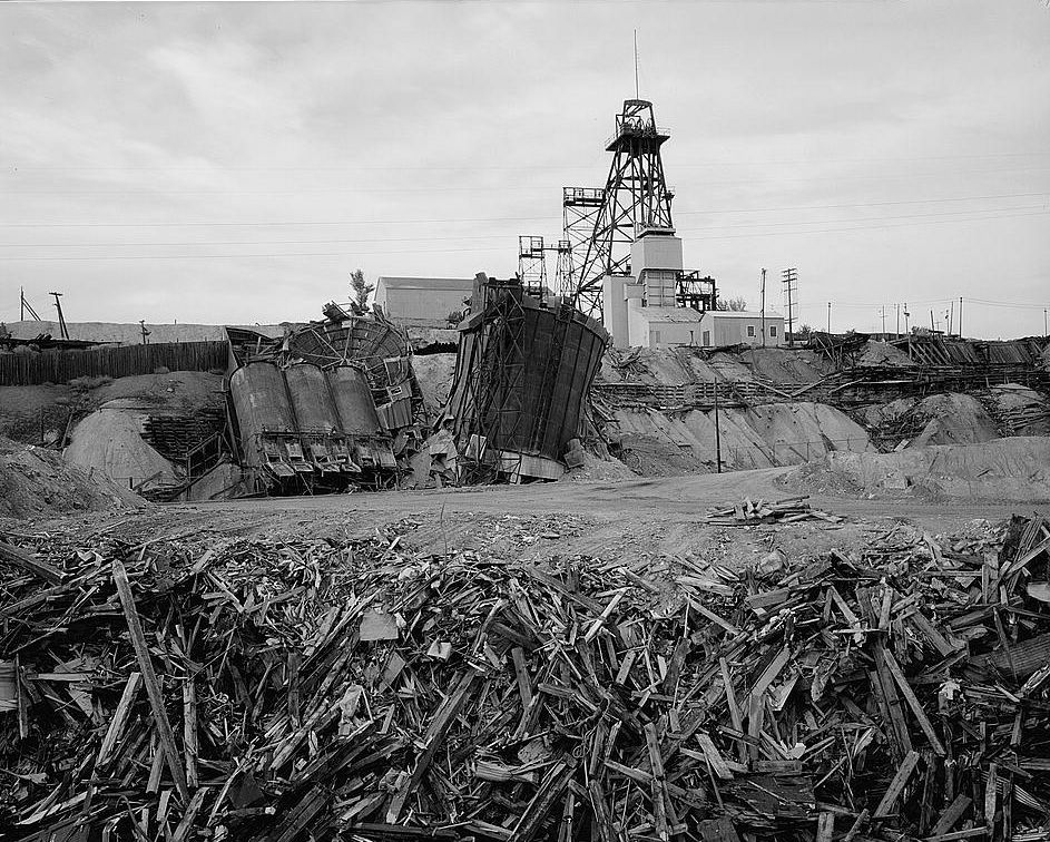 The Mountain Con Mine headframe, “A Mile High, A Mile Deep”